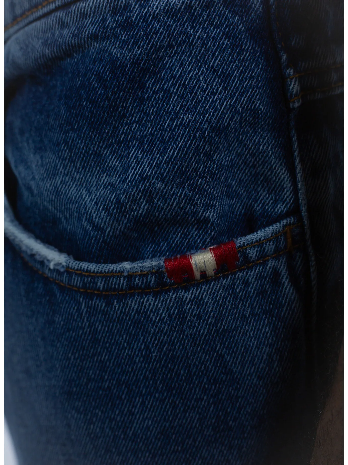     -AMISH    -JEANS JAMES DIRTY USED DENIM-