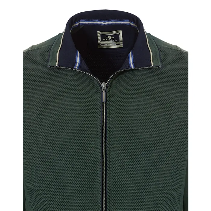 Cardigan Baileys a nido d'ape Verde scuro